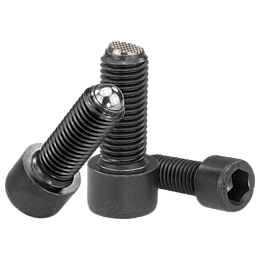 Ball Pressure Screws with head, Form B