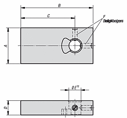 CLAMPING ARMFOR SWING CLAMP