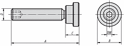 PAD TYPE SPINDLE