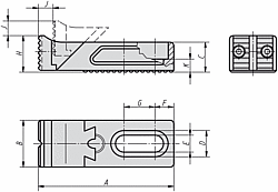 ADJUST. SIDE CLAMP