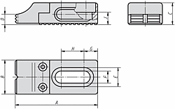 ADJUST. TOE STOPPER