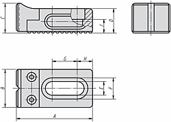 ADJUST. SIDE STOPPER