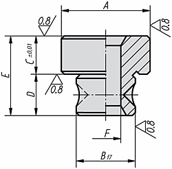 THRUST BOLT